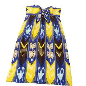 Tory Burch Leeona Silk Ikat Dress size 10